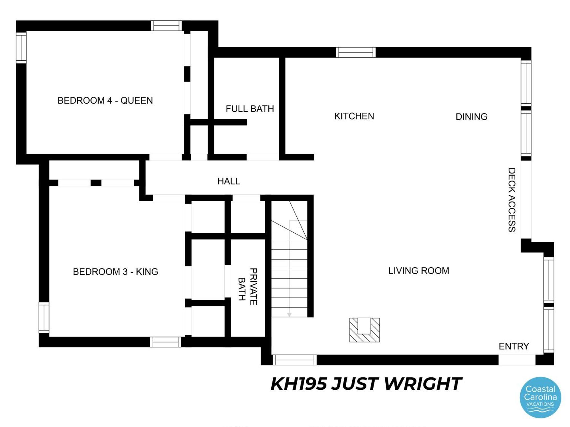 KH195 Just Wright Villa Kitty Hawk Luaran gambar